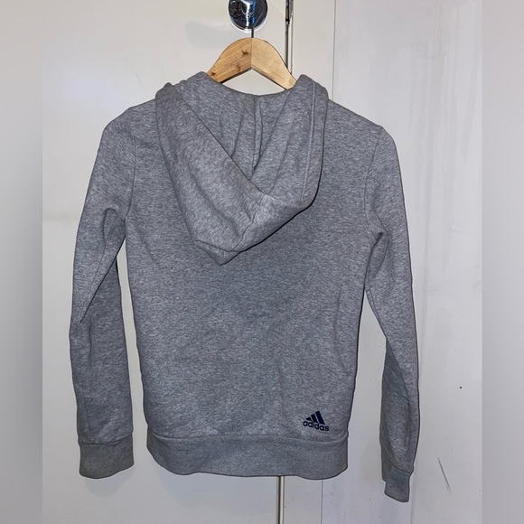 Adidas Jacket- size XS- Grey zip up jacket with adidas detailing - Picture 3 of 4